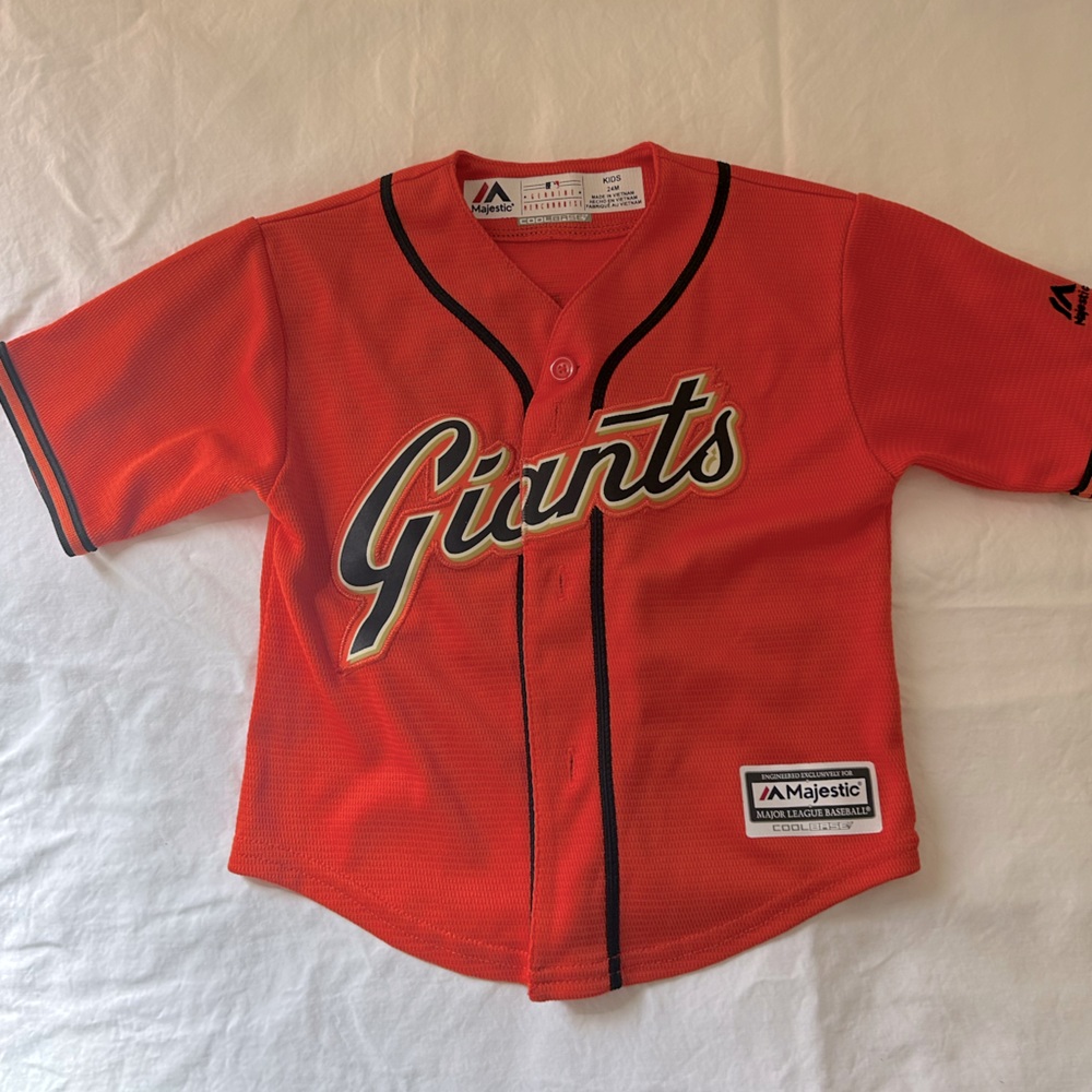 Toddler Majestic Giants Bumgarner Jersey Size 24M
